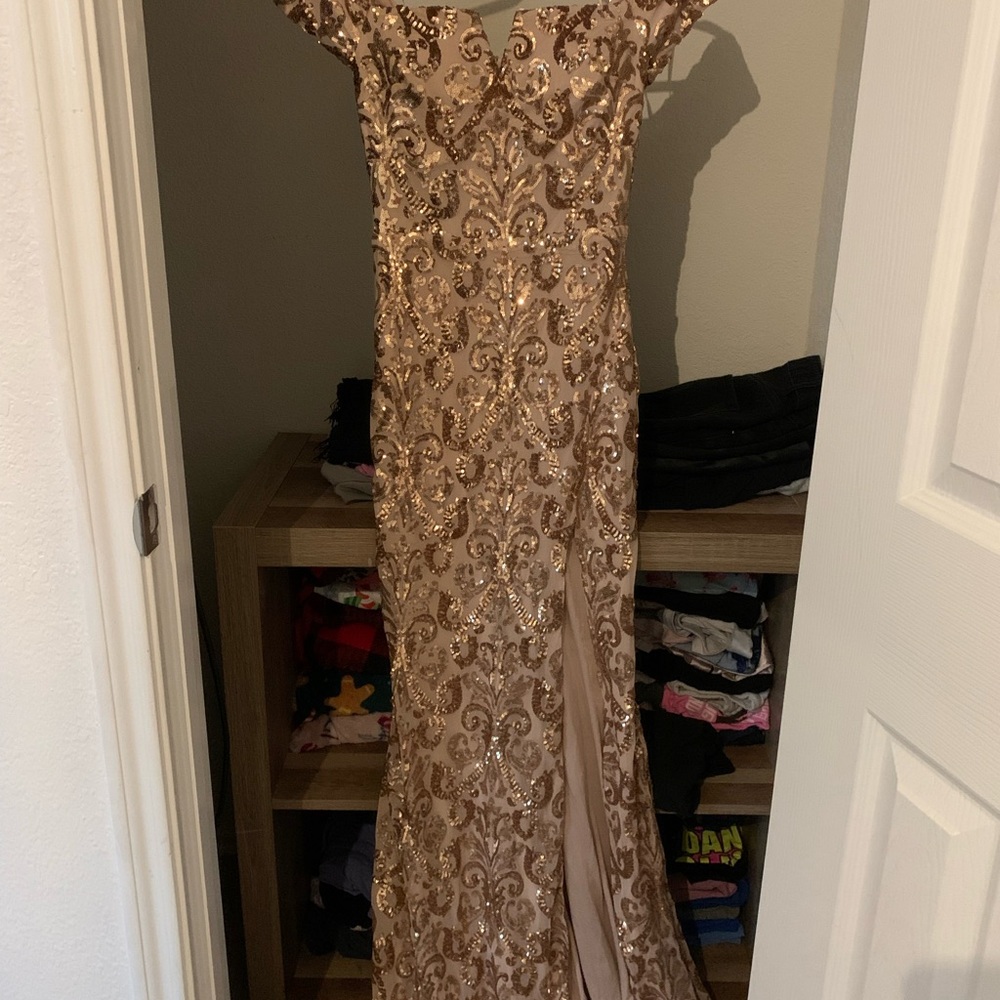 Elegant Sequin Gown